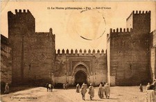 CPA MOROCCO FEZ - Bab D'Kaken