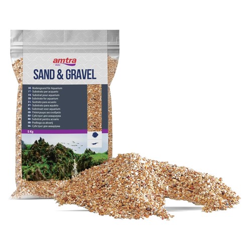 Amtra amber sand aquarium - amber,