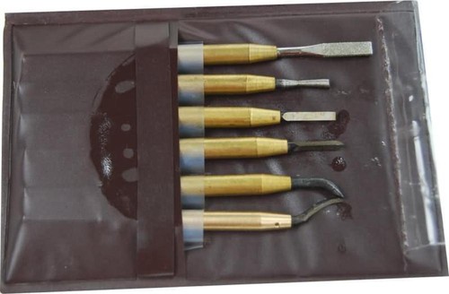 Deburring scraping tools set - scraping,