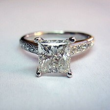 7mm Princess Cut D/VVS1