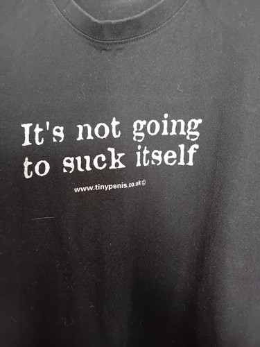 Tiny penis shirt xl in - ,