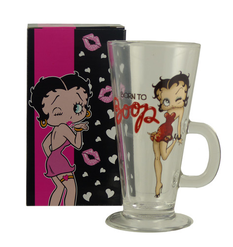 Betty boop latte glass - betty,