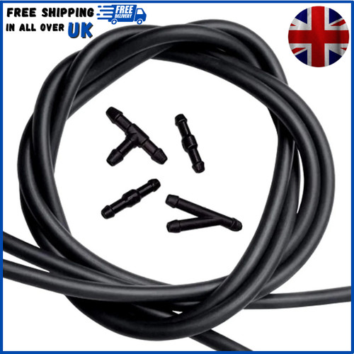 Black rubber windscreen wiper - rubber,