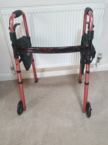Careco folding walking frame - folding,