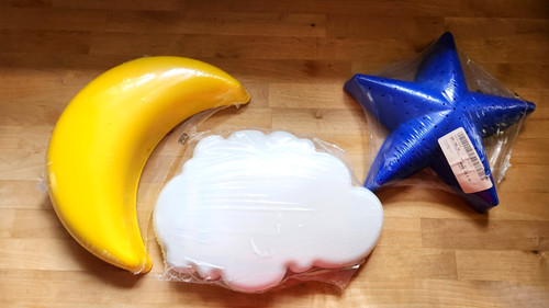 Pieces ikea star moon - pieces, &