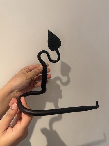 Iron hand forged toilet - iron,