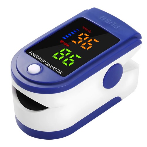 Fingertip pulse oximeter - fingertip, led