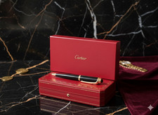 Cartier Executive Black & Gold