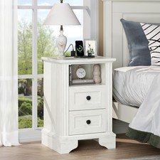  White Nightstand with