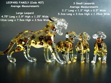 Glass Animal TIGER LEOPARD