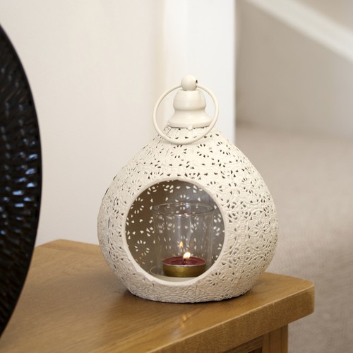 White moroccan teardrop - white,