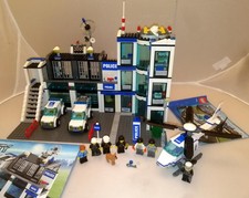 Lego City 7498 Police Station & 7741 Police Helicopter Please Read