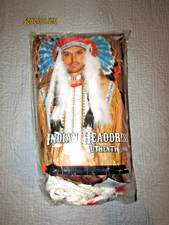 Indian Feather Headdress Mens