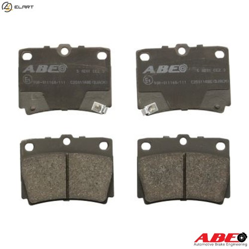 Brake pad set disc - brake,