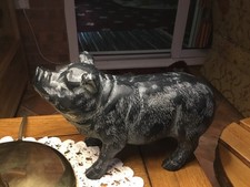 Vintage  Pig Figurine Ornament