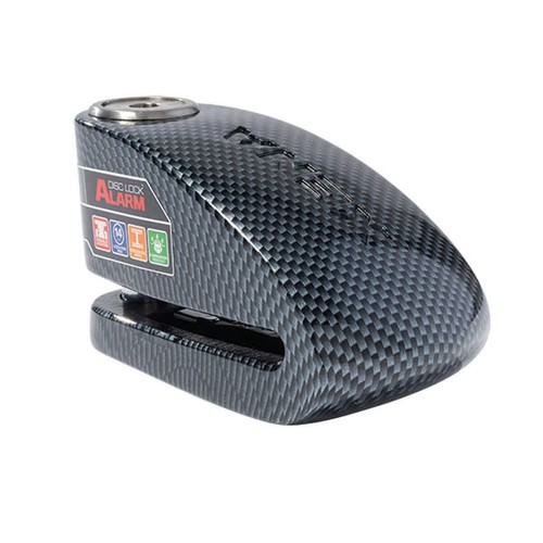 Disc lock with alarm