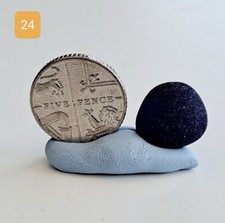 BLUE LILAC SEAHAM SEA GLASS