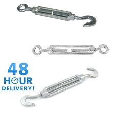 Turnbuckle Screw Straining Tensioner M6 M8 M10 M12 M14 M20 HEAVY DUTY Galvanised