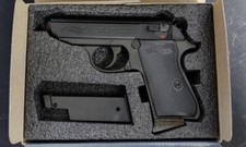 007's item Metal Slide PPK/S Spring Powered 6mm Toy by Acro Model