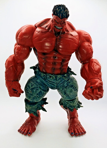 Marvel select red hulk - select,