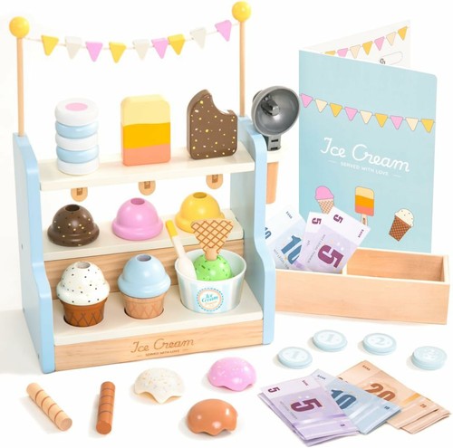 Wooden ice cream - wooden,
