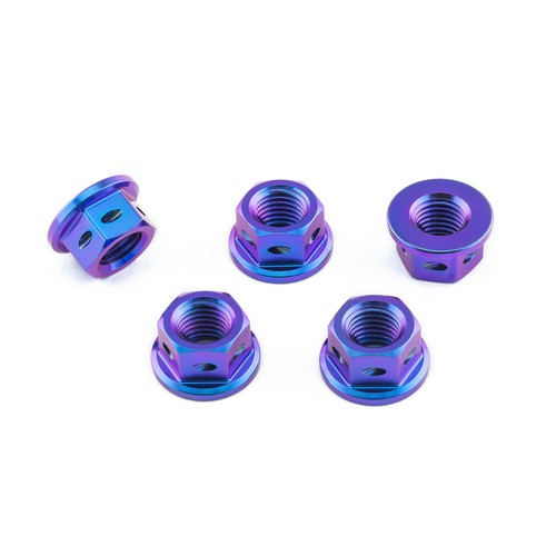 Titanium sprocket nuts m10 - m10, x5