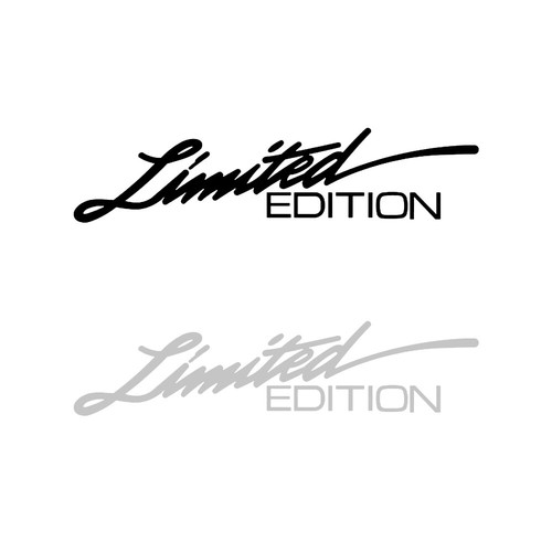 Limited edition letter - limited, car