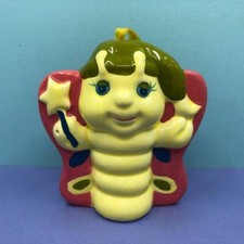 Rare Vintage Glo Friends Glo Worm Gloworm Pomander China Ceramic Figure 1980s