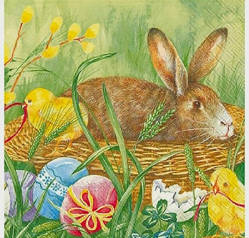 Cocktail easter paper - x,