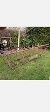 Large vintage antique iron hay