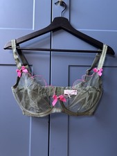 agent provocateur Green And Pink Bra And Pant Set