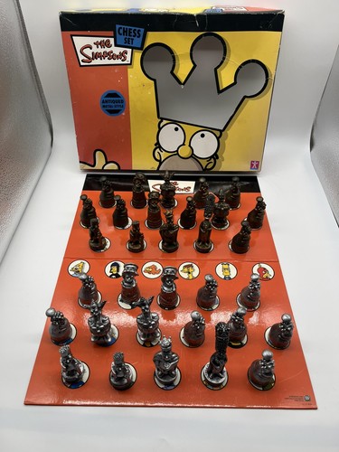 The simpsons antiqued metal - the,