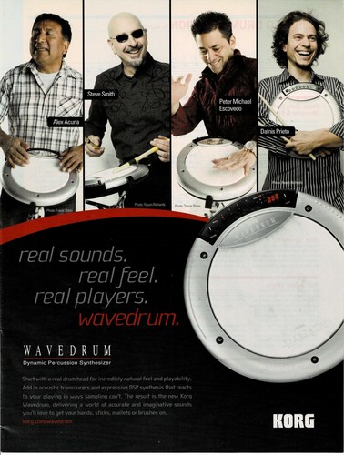 Korg wavedrum alex acuna - korg,