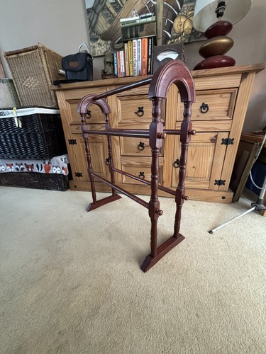 Vintage free standing wooden - standing,