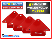 4pcs 3" Magnetic Arrows Holders 25Lb STRONG Magnet Welding Soldering Set CT0635