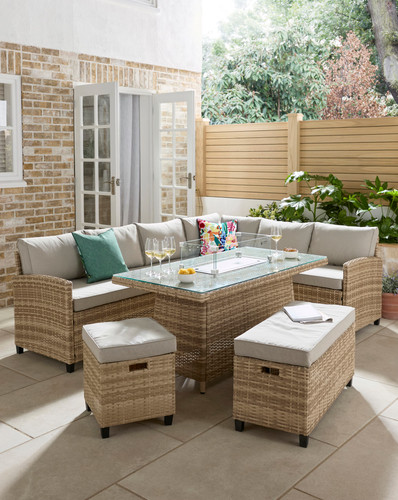 Valencia corner dining set - corner,