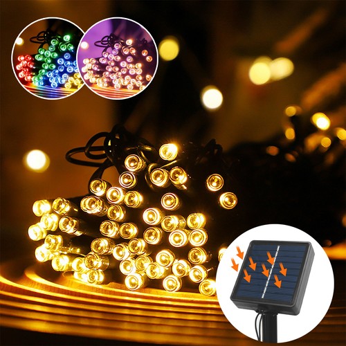 Solar led crystal string - solar,