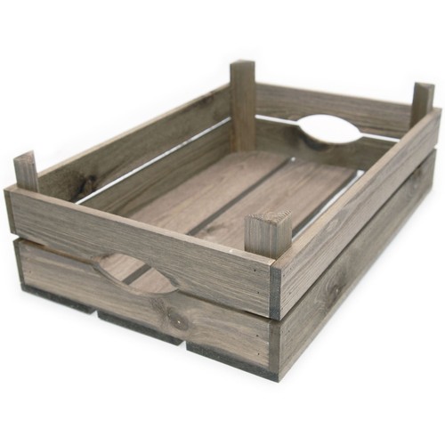 Wooden garden tray crate - garden,