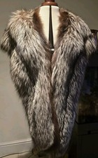 Vintage superb Silver Fox Fur stole