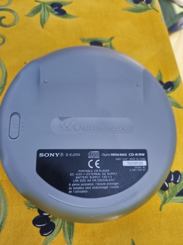 Sony walkman ej250 - cd,