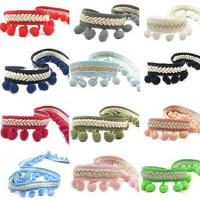 Pom Pom Braid Fringe Trim