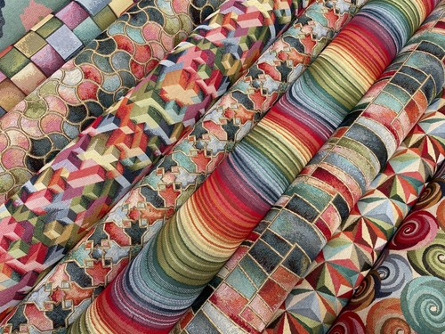 Designer tapestry fabric heavy - designer,