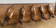 ANTIQUE BESPOKE SHOE LAST COAT RACK - Wall Mounted - Boot Room - Storage - Style