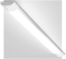 LED Batten Light 6500K Daylight Fluorescent Strip Light Slim Fitting Garage Lamp