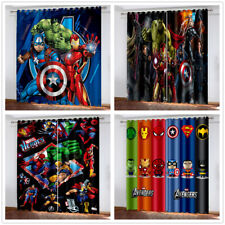 Boys Marvel Superhero Curtains