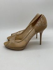 Jimmy Choo lace mesh platform