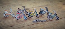 SET OF 7 * SCHWINN Stingray & KRATE Lemon-Grey Ghost-Pea-Apple-Cotton-Orange