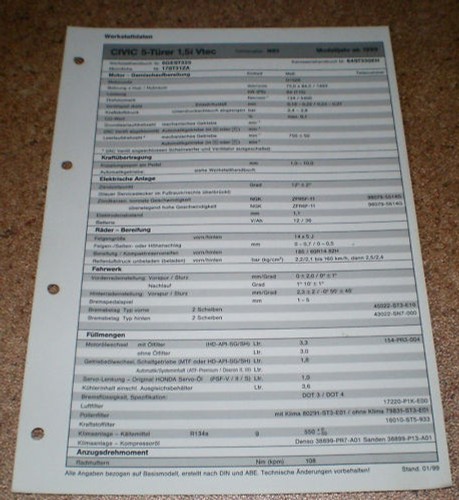 Honda civic 5dr vtec - civic,