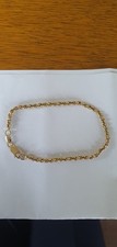 14ct Yellow Gold Rope Bracelet