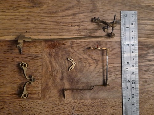Antique clock visible escape - clock,